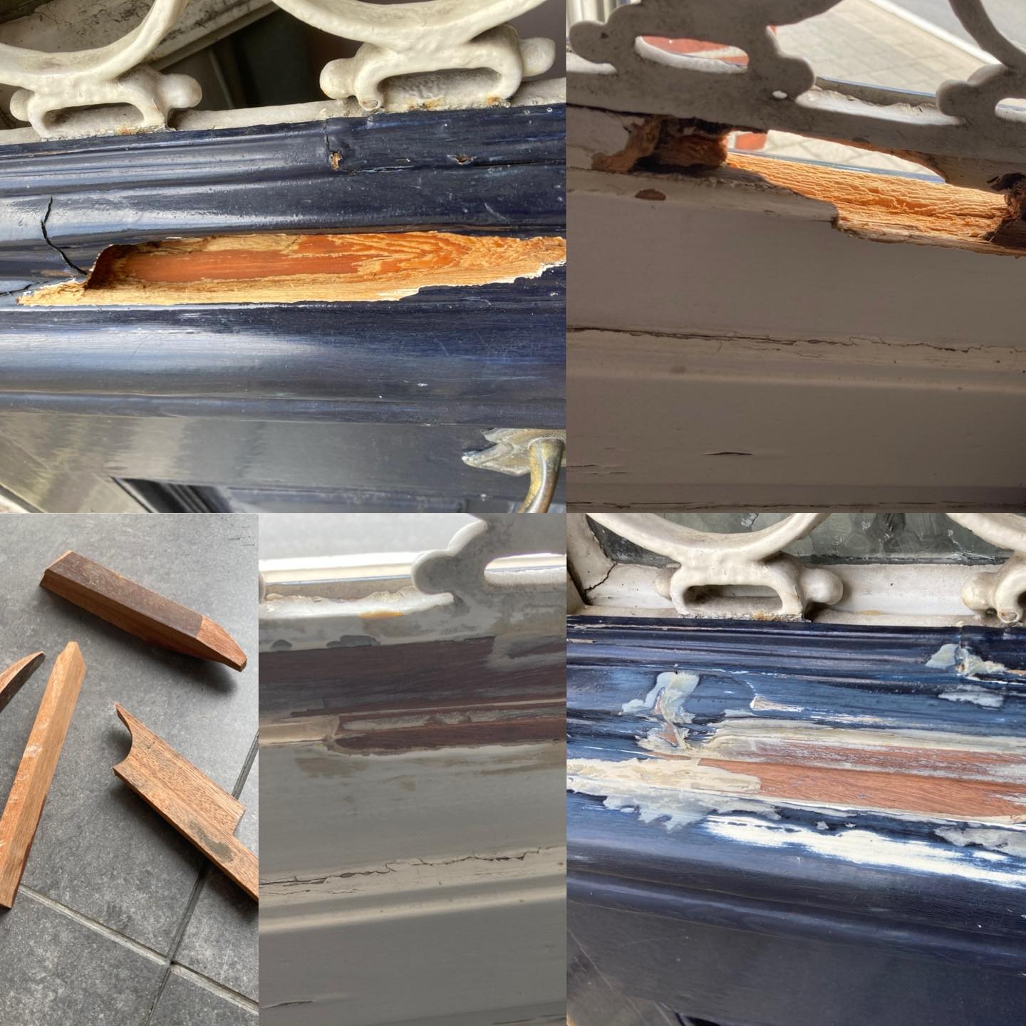 Er zat een gat in de voordeur… #klusjetussendoor