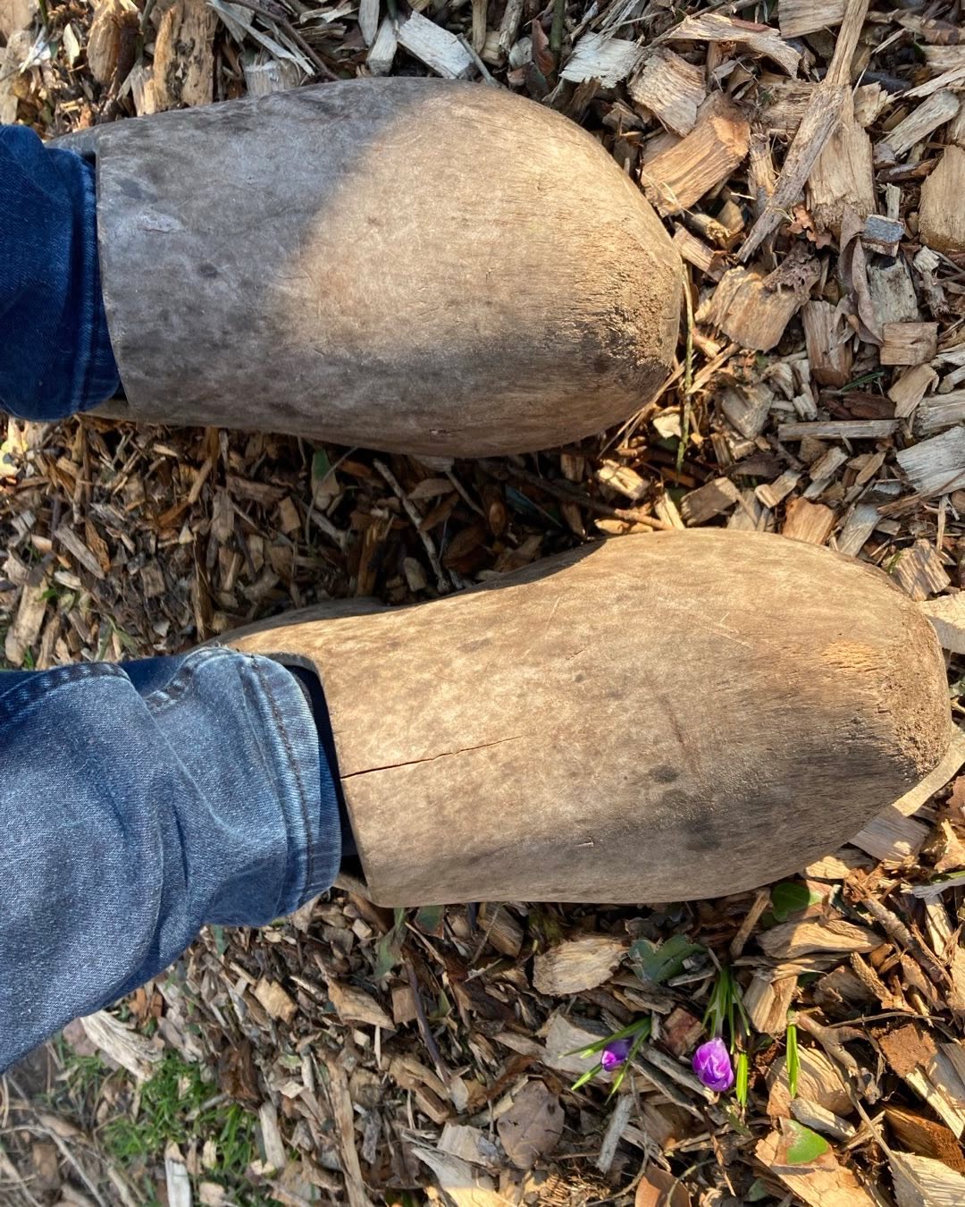 Vandaag of morgen breekt m’n klomp… #ikhoudvanoudhout